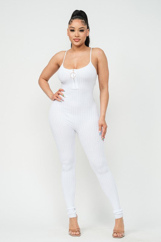SNAP OPEN TANK JUMPSUIT