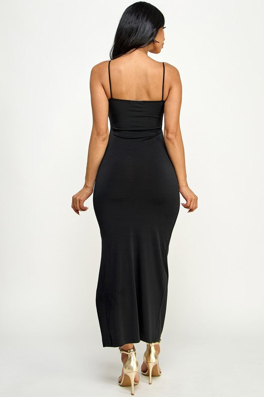 ITY Bra Cup Side Maxi Dress