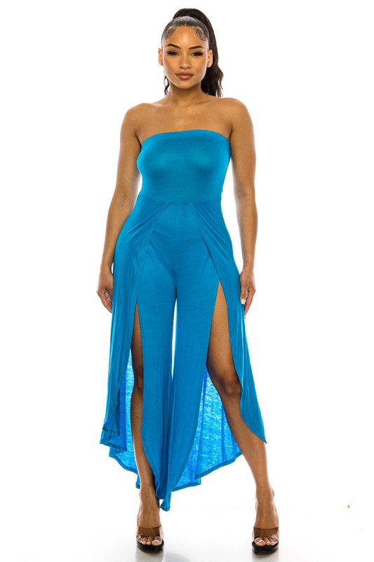 Casual Tube Romper