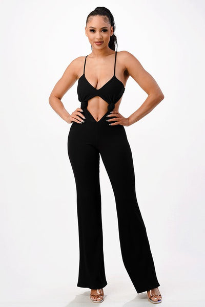 Sexy Open Rib Romper